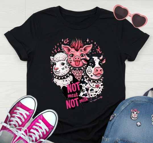 Camiseta NOT MEAT NOT MILK