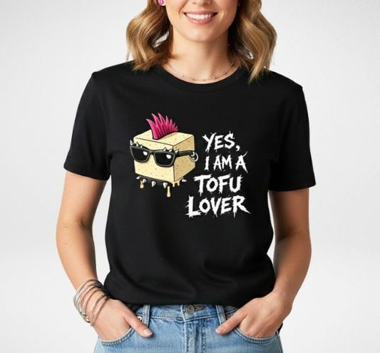 Tofu lover tee by Vegan Tees