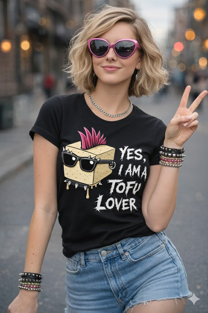 I am a tofu lover vegan t shirt
